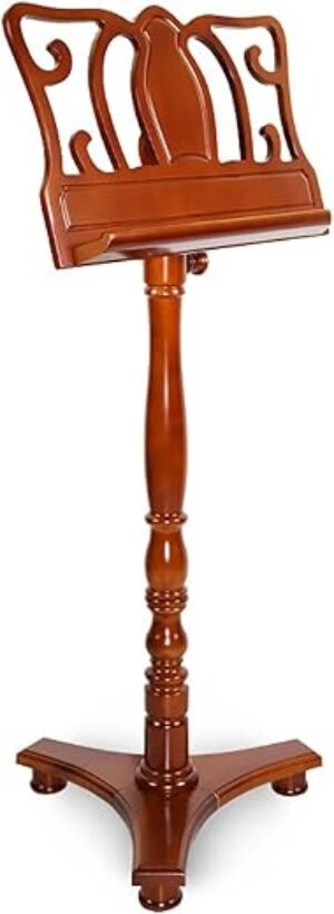 TXGJWRA Vintage Wooden Adjustable Sheet Music Stand
