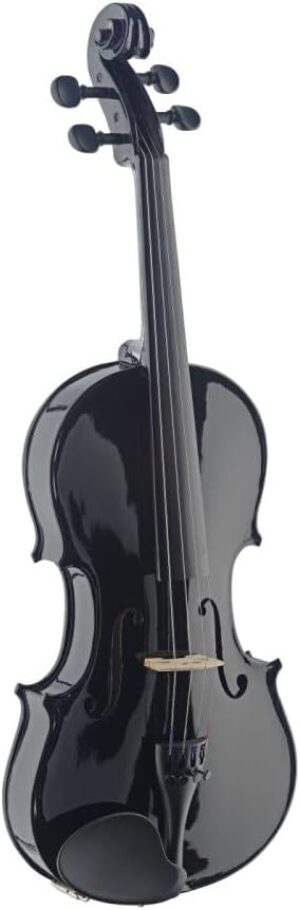 Stagg Violin – 4/4, Black, VN4/4-TBK