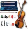 Vangoa Violin 4/4 Full Size Set, Fiddle