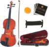 Mendini by Cecilio Violin Beginner Kit With Hard Case