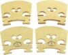 BLLNDX Violin Bridge 4PCS 4/4 Full Size