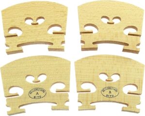 BLLNDX Violin Bridge 4PCS 4/4 Full Size