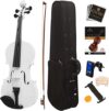 Mendini by Cecilio Violin For Kids & Adults – 4/4 MV