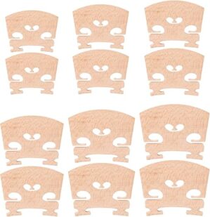 Jiayouy Violin Maple Bridge Replacement Set