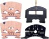 Jiayouy Violin Parts Set With Maple Bridge