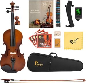 Poseidon Violin Set 1/2 Size For Beginners