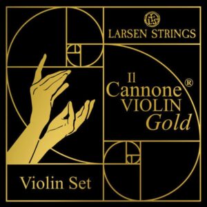 LS Larsen Strings Violin Strings Il CANNONE Gold Soloist