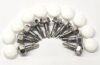 BROCK’S VISOR PARTS Visor Mounting Screws & Caps, .75