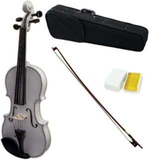 Sky VN202 Full Size White Violin Set