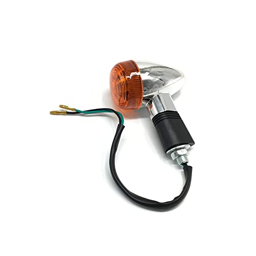 VRWEARE Motorcycle Chrome Bullet Turn Signals 4pcs - Image 4
