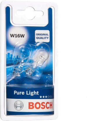 Bosch W16W (955) Pure Light Car Bulbs