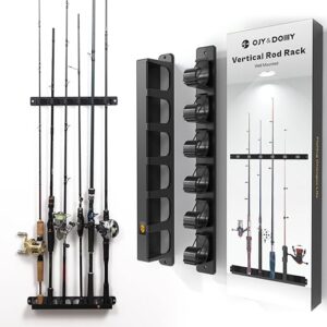 OJYDOIIIY Wall Mount Fishing Rod Holders