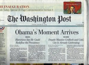 Washington Post Inaugural Edition: January 20, 2009