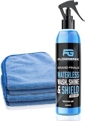 Flowgenix Waterless Car Wash Spray – 8 oz