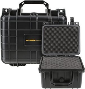Olympia Tools Waterproof Hard Case With Customizable Foam