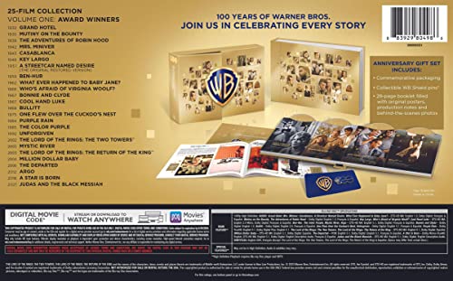 WB 100th 25Film Collection Vol 1 Award Winners (Blu-ray) - Image 3