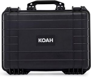 Koah Weatherproof Hard Case with Custom Foam