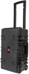 Monoprice Weatherproof Hard Case With Wheels, Black