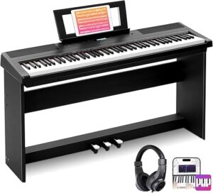 AODSK Weighted 88-Key Beginner Digital Piano