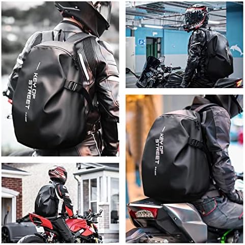 WEPLAN Waterproof Motorcycle Helmet Backpack - Image 2