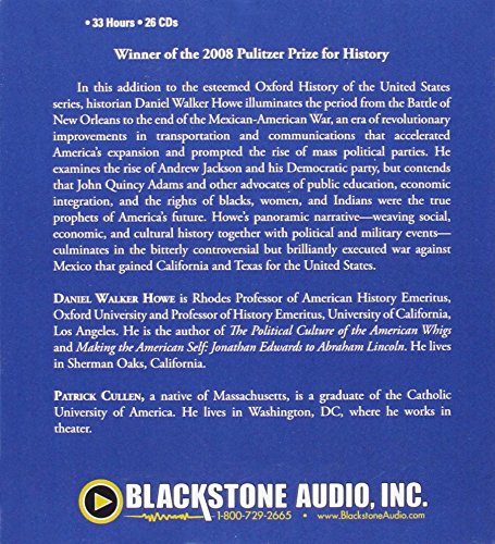 What Hath God Wrought: The Transformation of America, 1815-1848 by Daniel Walker Howe - Image 2
