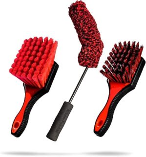 Adam's Polishes Wheel Brush Kit - Complete Detailing Set