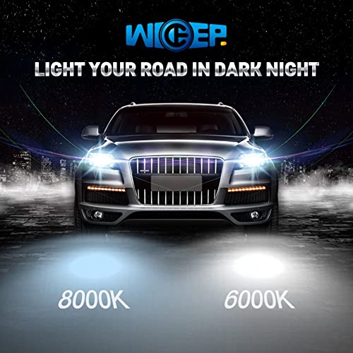 wideep D1S Xenon HID Headlight Bulbs, 6000K - Image 3