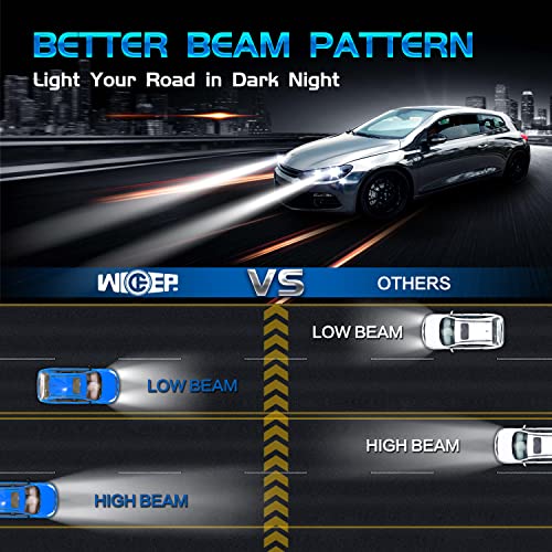 wideep D1S Xenon HID Headlight Bulbs, 6000K - Image 4