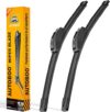 AUTOBOO Windshield Wipers 26″ And 18″ Blades