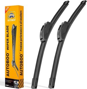 AUTOBOO Windshield Wipers Blades Pack Of 2