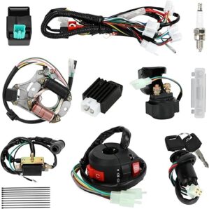 EOPOAYI Wiring Harness Kit For 110cc 125cc ATV