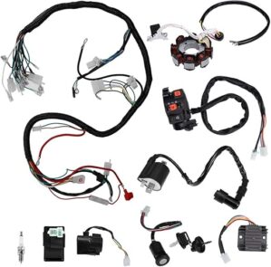 Zreneyfex Wiring Harness Replacement for ATV Quad