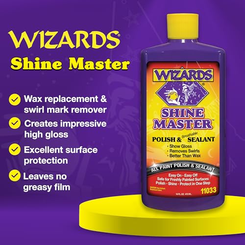 Wizards Shine Master Polish & Sealant - Boat & Car Detailing - Image 2