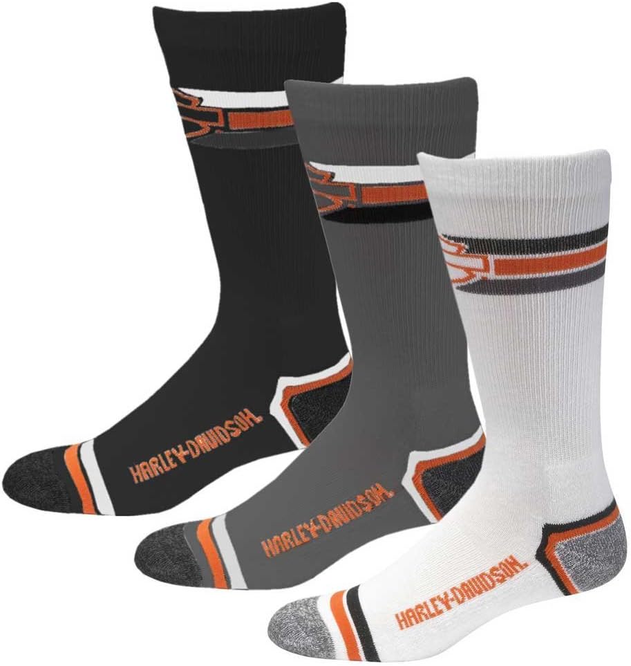 Harley-Davidson Wolverine Men's Retro Rider Socks D99218870-990