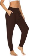 UEU Women’s Cozy Yoga Joggers Sweatpants With Pockets
