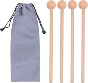 MIHEY Wood Mallets for Percussion Instruments