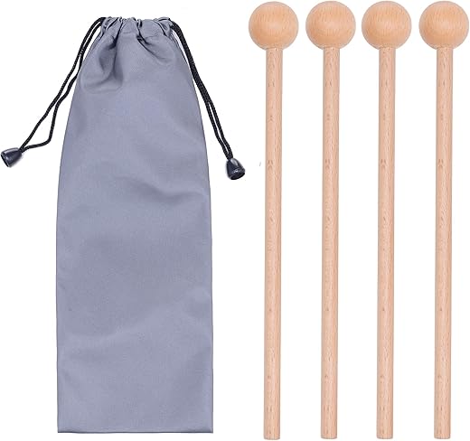 MIHEY Wood Mallets for Percussion Instruments