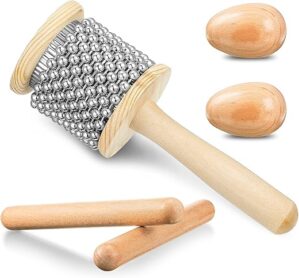 Nuanchu Wooden Hand Percussion Instrument Set