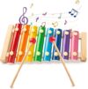 LovesTown Wooden Xylophone Toy With Mallets