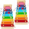 Xeehwb Wooden Xylophone Toy With Mallets