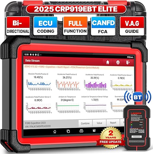 LAUNCH X431 CRP919EBT 2025 Bidirectional Scan Tool