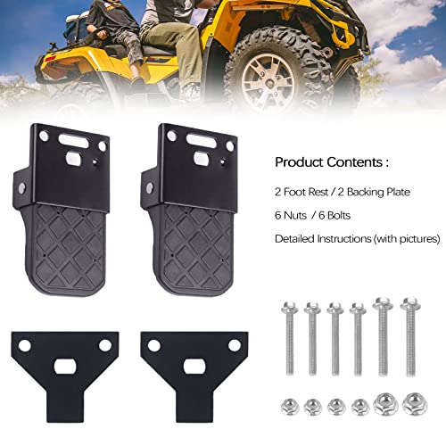 Xislet ATV Foot Rests for Rear Passenger - Image 4