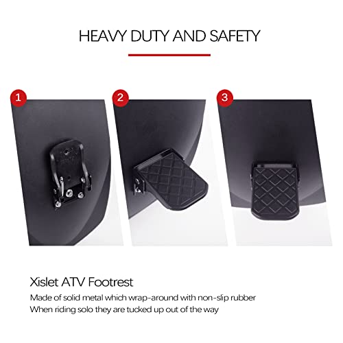 Xislet ATV Foot Rests for Rear Passenger - Image 2