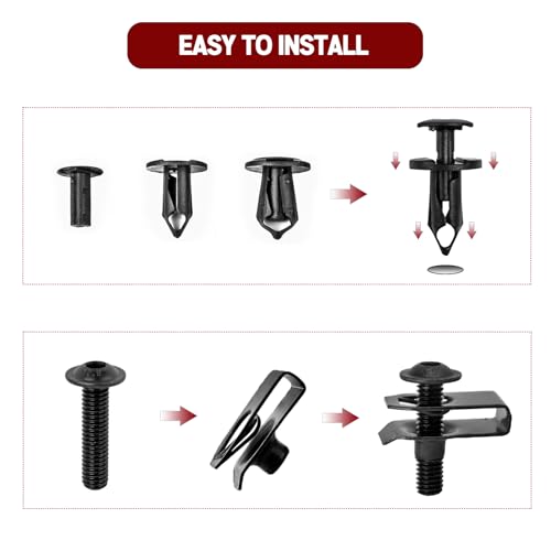 Xislet UTV Fender Clips Set With Rivets 7661855 - Image 3