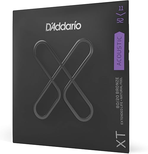 D'Addario XTABR1152 Bronze Coated Acoustic Strings