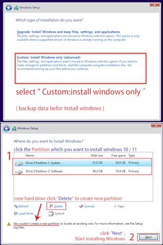 Xtssui 32GB - Bootable Windows 10&11, USB Driver 3.2Gen For Reinstall Windows, Reset Password, Network Drives (WiFi & LAN), Supported UEFI And Legacy, Compatible All Brands - Image 3