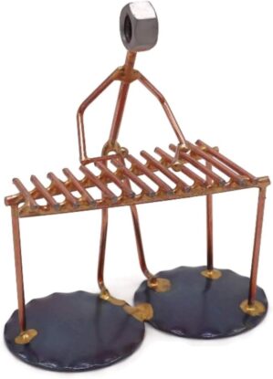 Rock Creek Metal Craft Xylophone Handmade Metal Art Figurine