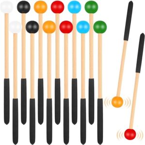 Blueweenly Xylophone Mallets With Rubber Handle