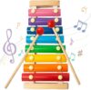 MCPINKY Xylophone Musical Toy With Child Safe Mallets