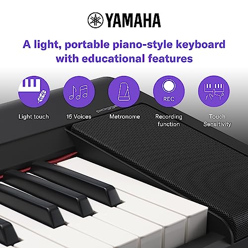 YAMAHA 61-Key Piaggero Ultra-Portable Digital Piano (NP15B) - Image 3
